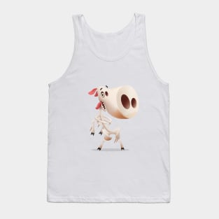 Piggy skeleton Tank Top